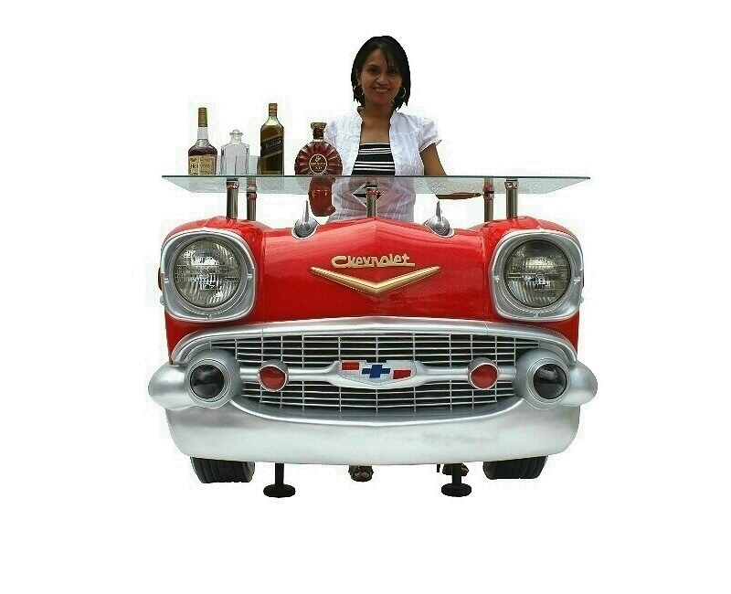 Custom Made Retro Vintage Chevrolet Car Bar 
